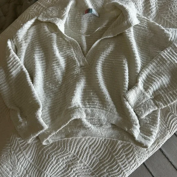 Free people cotton short set  small - Picture 2 of 3